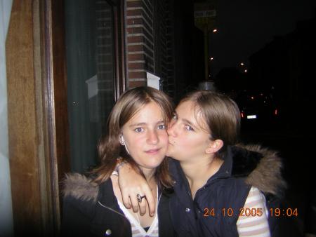 ma soeur et juste mo!